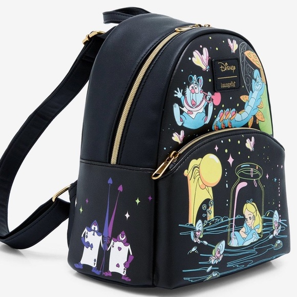 Loungefly Disney Alice in Wonderland backpack - Picture 2 of 8